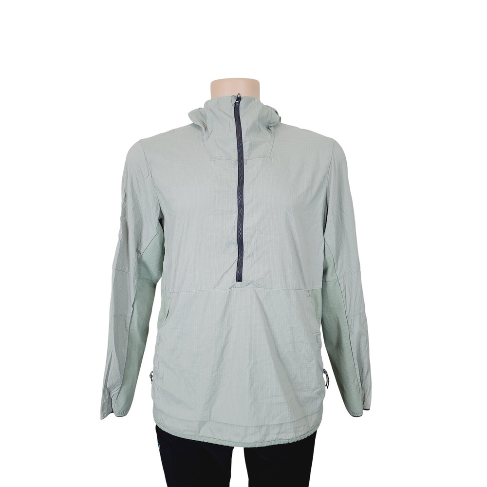 Lululemon Running‎ Jacket Zip-Up Hooded Jackets Coats Men's Size L Green